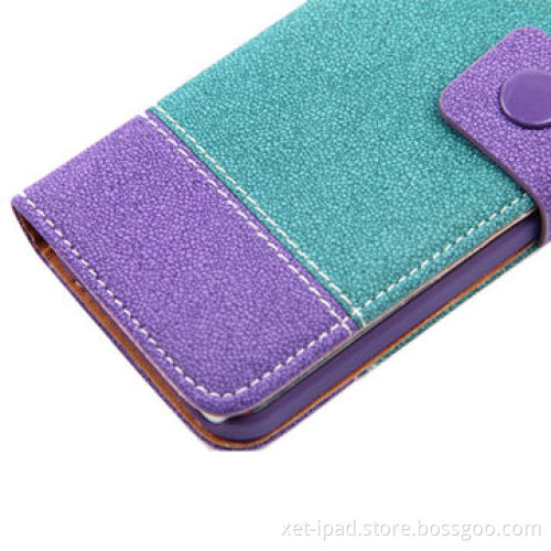 Hybrid combo wallet case for iPhone 5/5S, full protection from scratches and dust